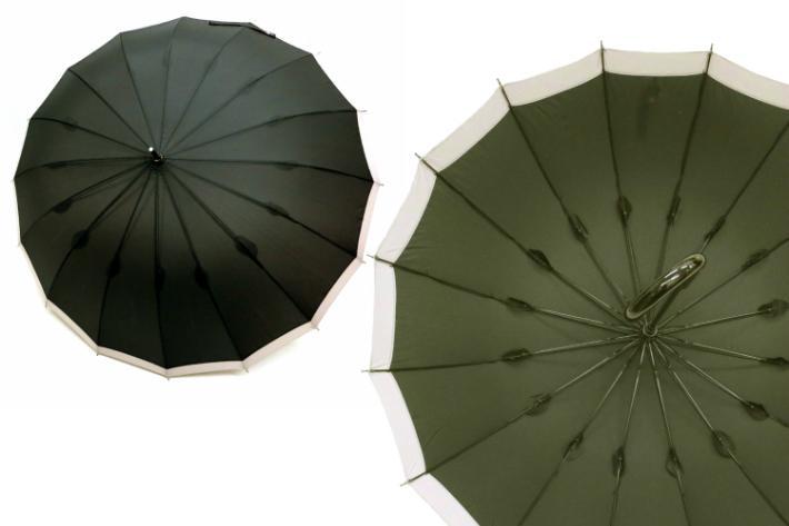 傘　紀州漆器アンブレラ【曙塗】16本骨和傘　メンズ ｜ 男性　紳士　風に強い丈夫なグラスファイバー骨　カバー付き　父の日・敬老の日・誕生日・記念品など贈り物にも適したギフト箱入り ※着日指定不可