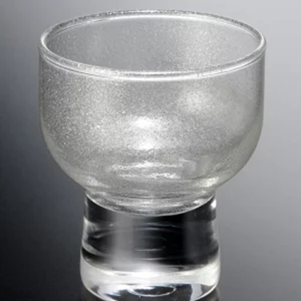 みよし漆器本舗 紀州塗り ぬりもん de Verre 盃 涼銀 70ml