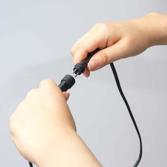 75703900 ひかりノベーション 延長コード (5m) 分岐コネクター付