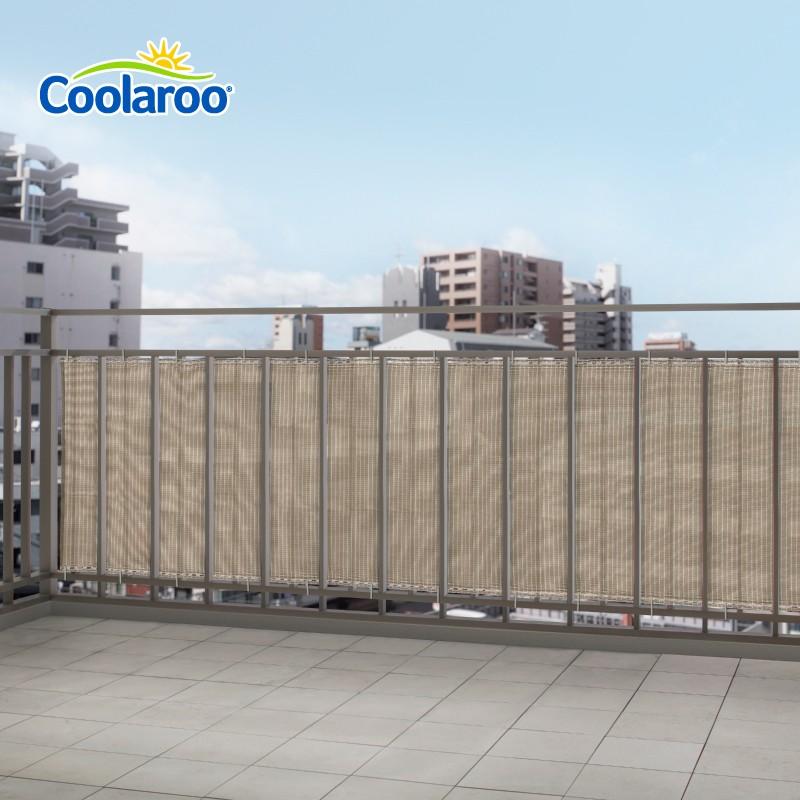 58088000 バルコニーシェード グレー 4×0.9m