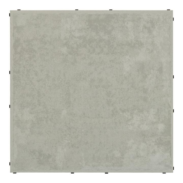 39100400 ベースアップ 敷くだけタイル 磁器 ライトグレー 9枚組