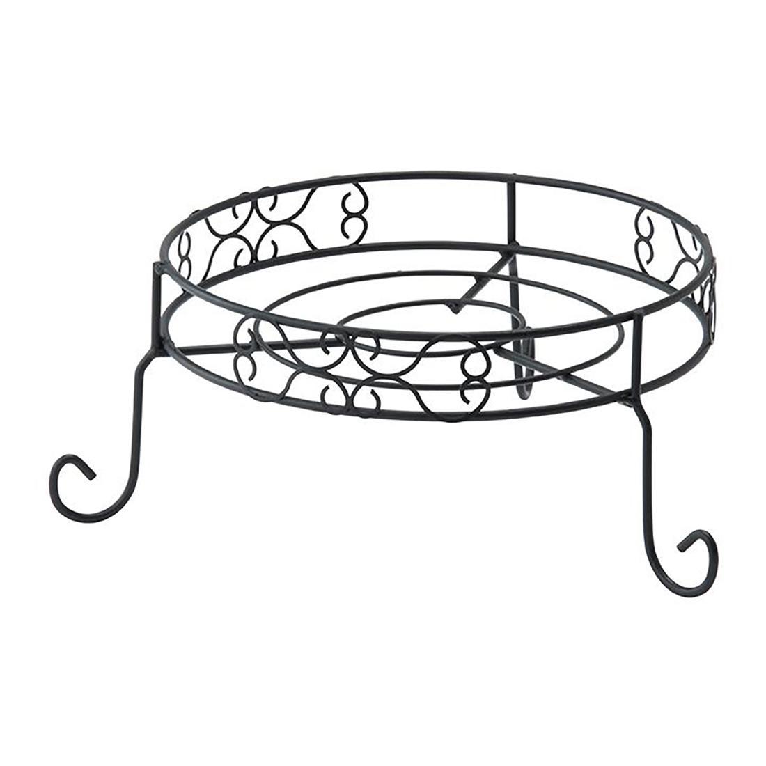 98917100 デザインフラワースタンド ラウンド S 約幅38.5cm×奥行38cm×高さ15cm