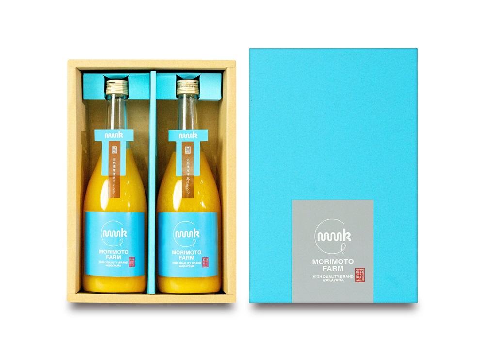 森本農園の清見100%ジュース約720ml×2本入 和歌山県産 ギフト【北海道・沖縄・離島配送不可】