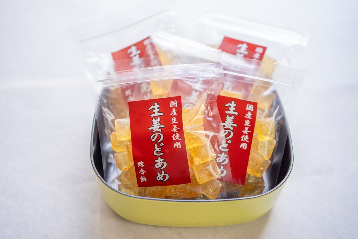生姜のど飴 5袋