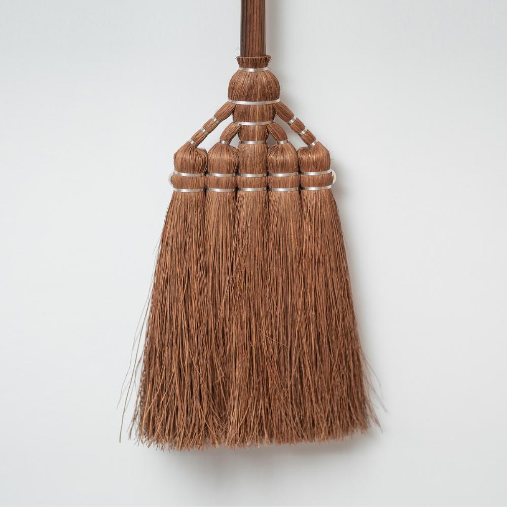 高田耕造商店 棕櫚箒 別誂 五玉 短柄