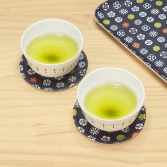 タツクラフト 友禅和紙コースター 5枚セット 小花 小紋