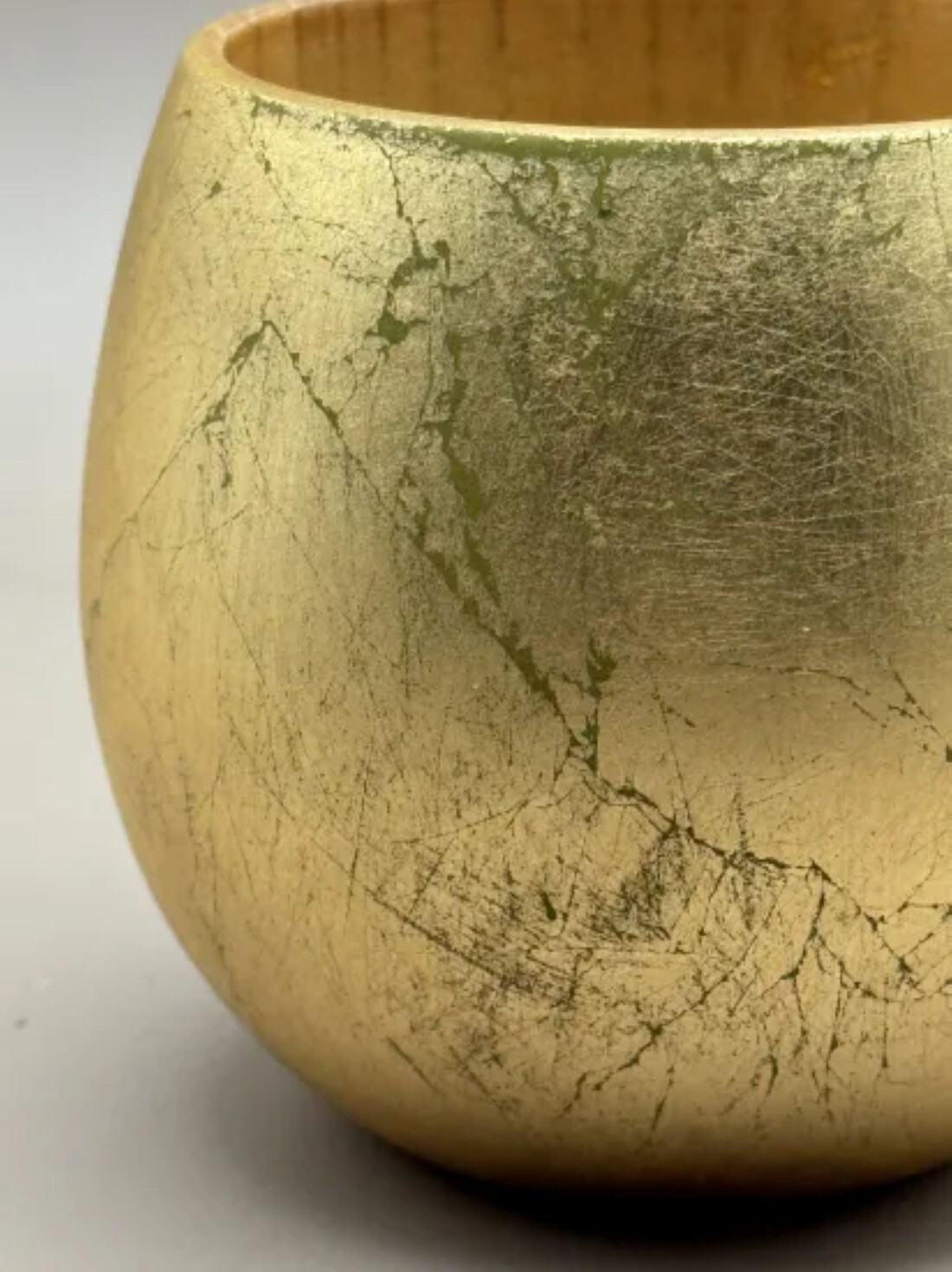 エッグカップ 金箔貼り