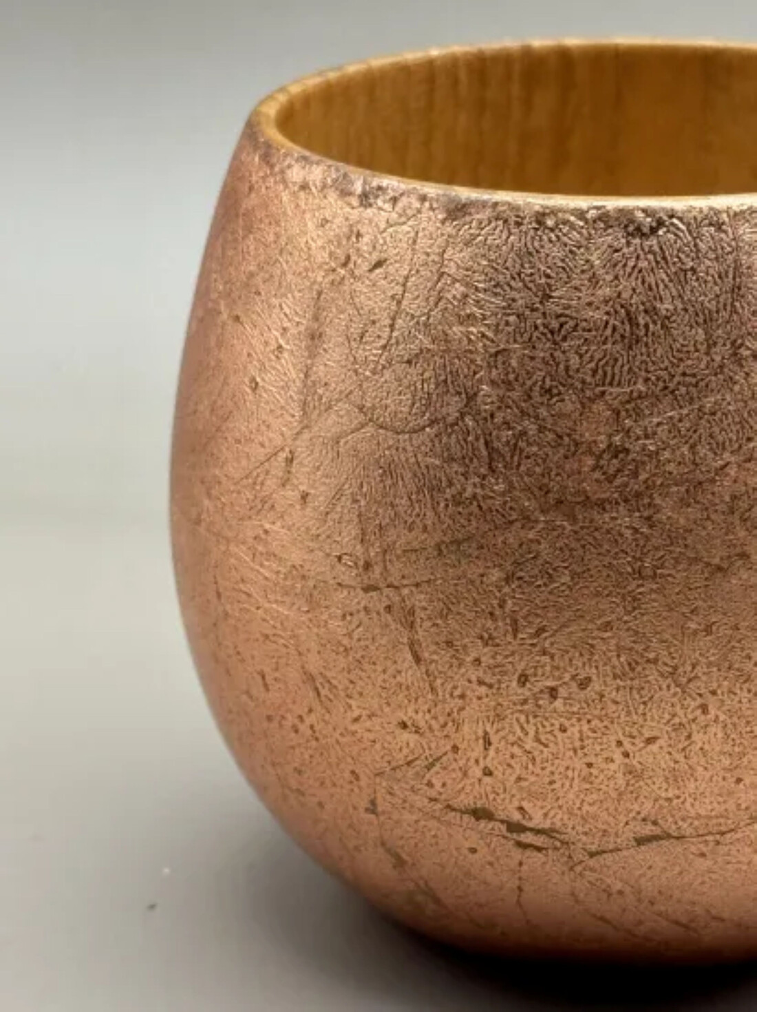 エッグカップ 銅箔貼り