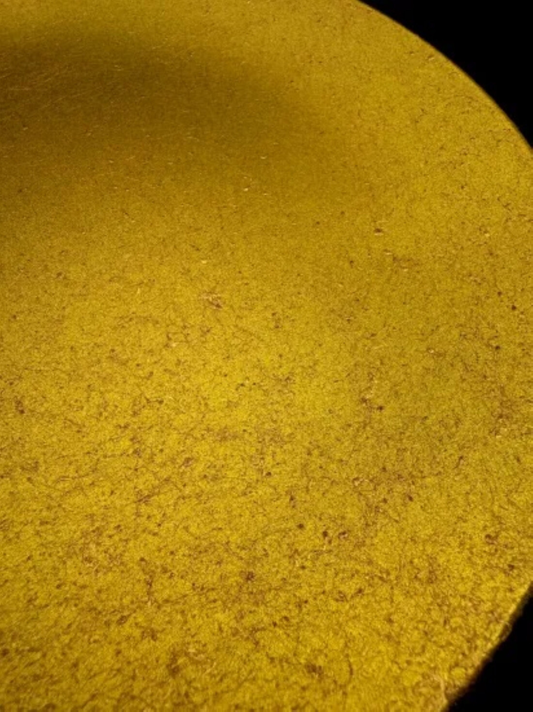 フラットプレート(D) 乱糸(マット仕上げ)ゴールド