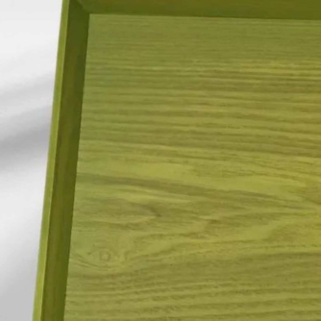 長手トレイ 若草色