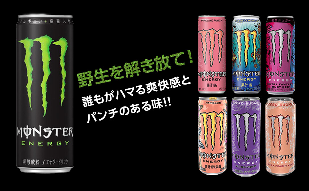 モンスター ウルトラファンタジールビーレッド　355ml×24本【1ケース】