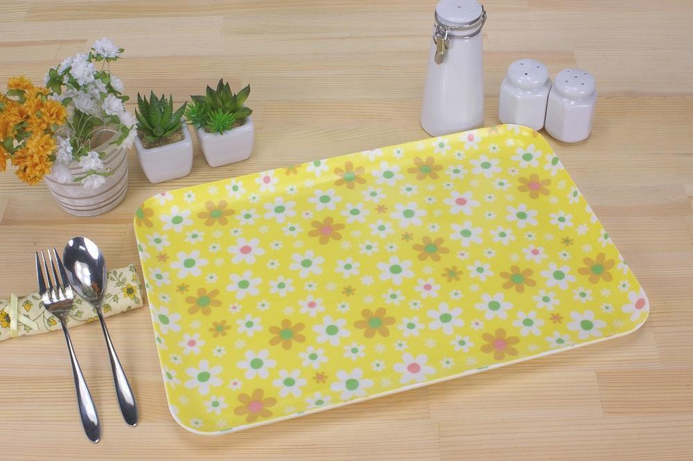 【グリーン×イエロー2枚組】SRトレー L 39cmマーチ タツクラフト 【Tk225】