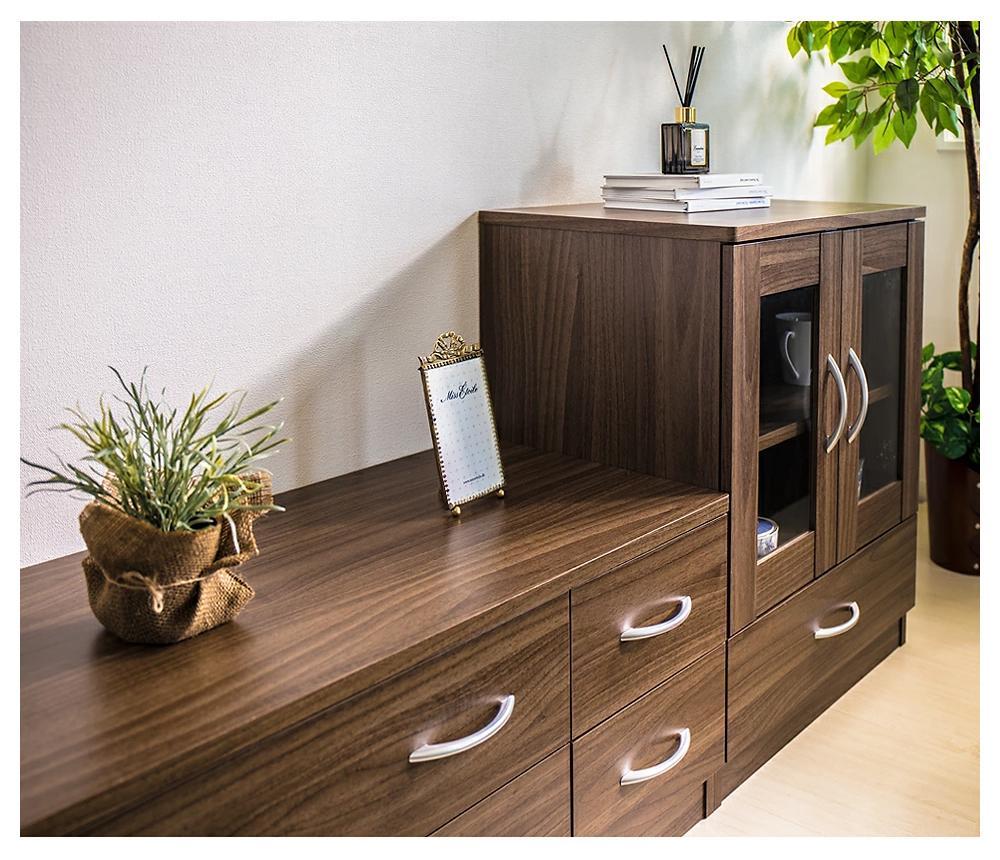 ブルーム ローチェスト ウォールナット AKU101184502