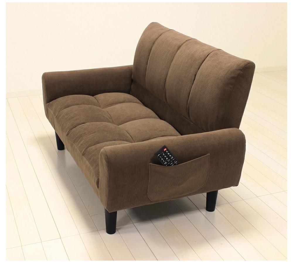 2P コーデュロイソファー ミルキーホワイト AKU102089203