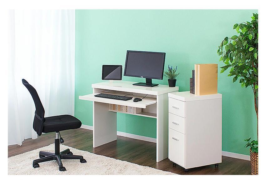 ハイタイプ用ワゴン 鏡面ホワイト AKS100962304