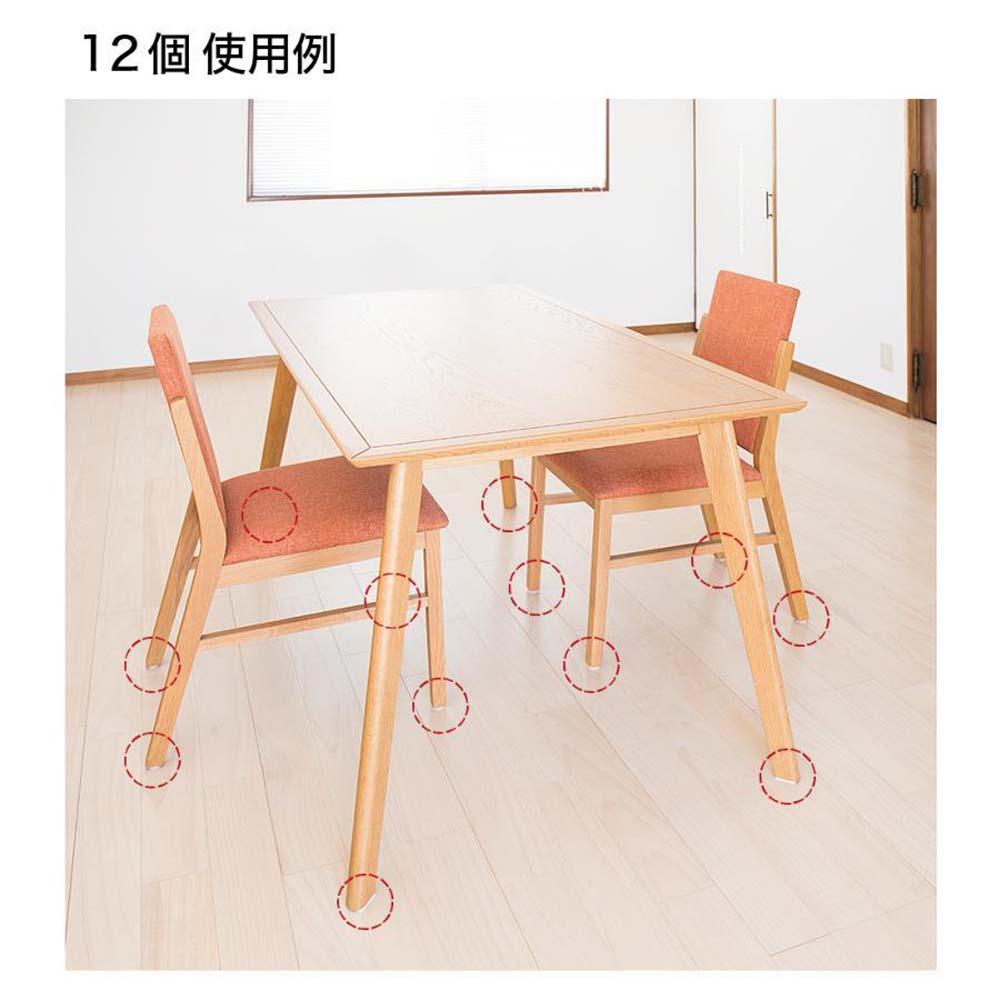 フェルト床キズ防止シール(四角 7×1.5cm 42個入り) SNG1021075