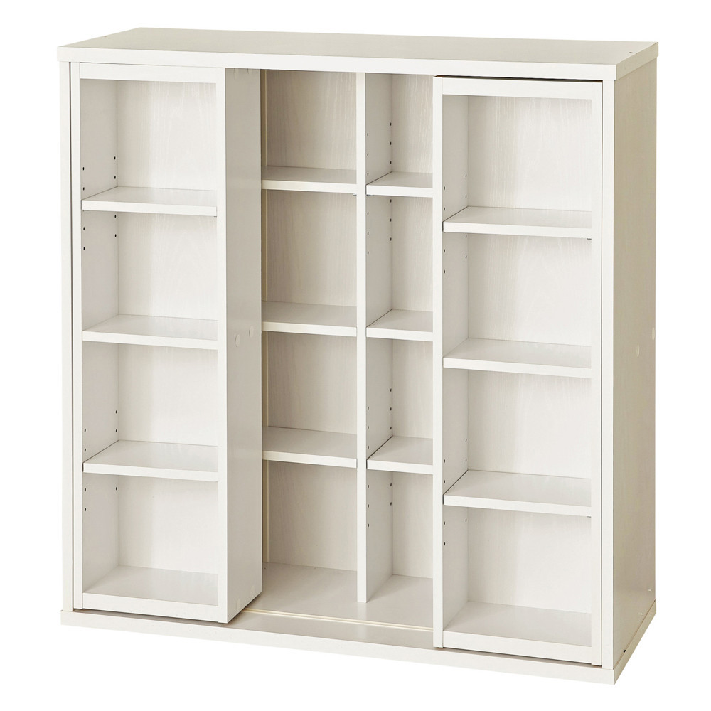 【ホワイトオーク】深型スライドシェルフ