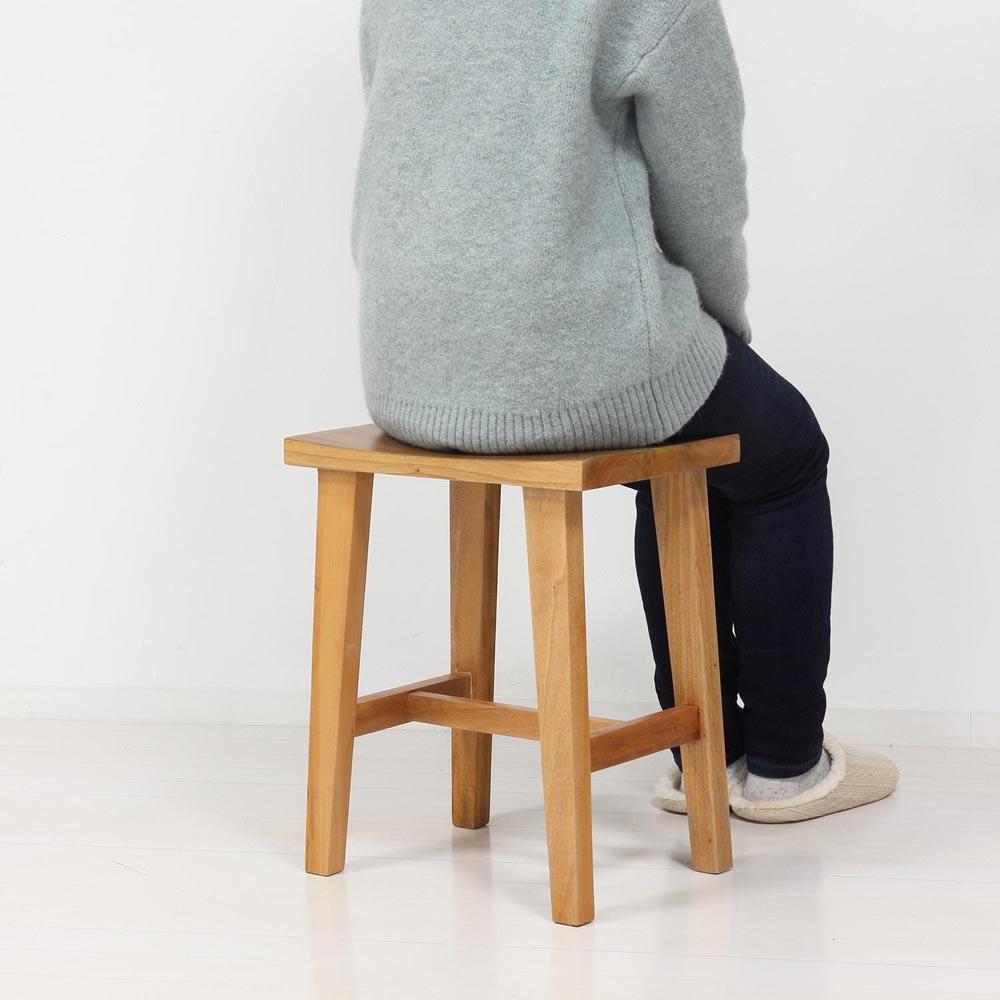 ウッドスツール ナチュラル