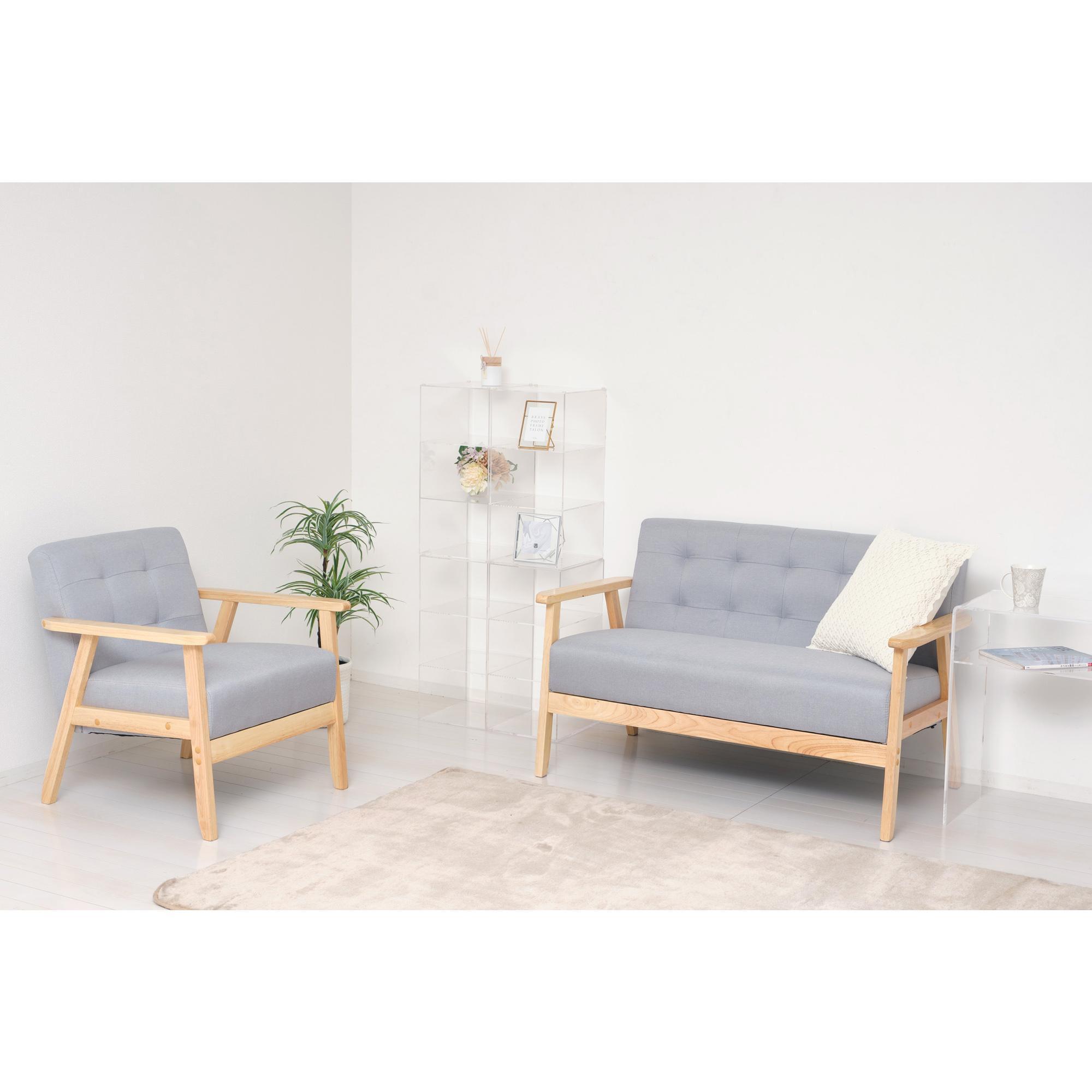 1Pソファ オスロ グレー