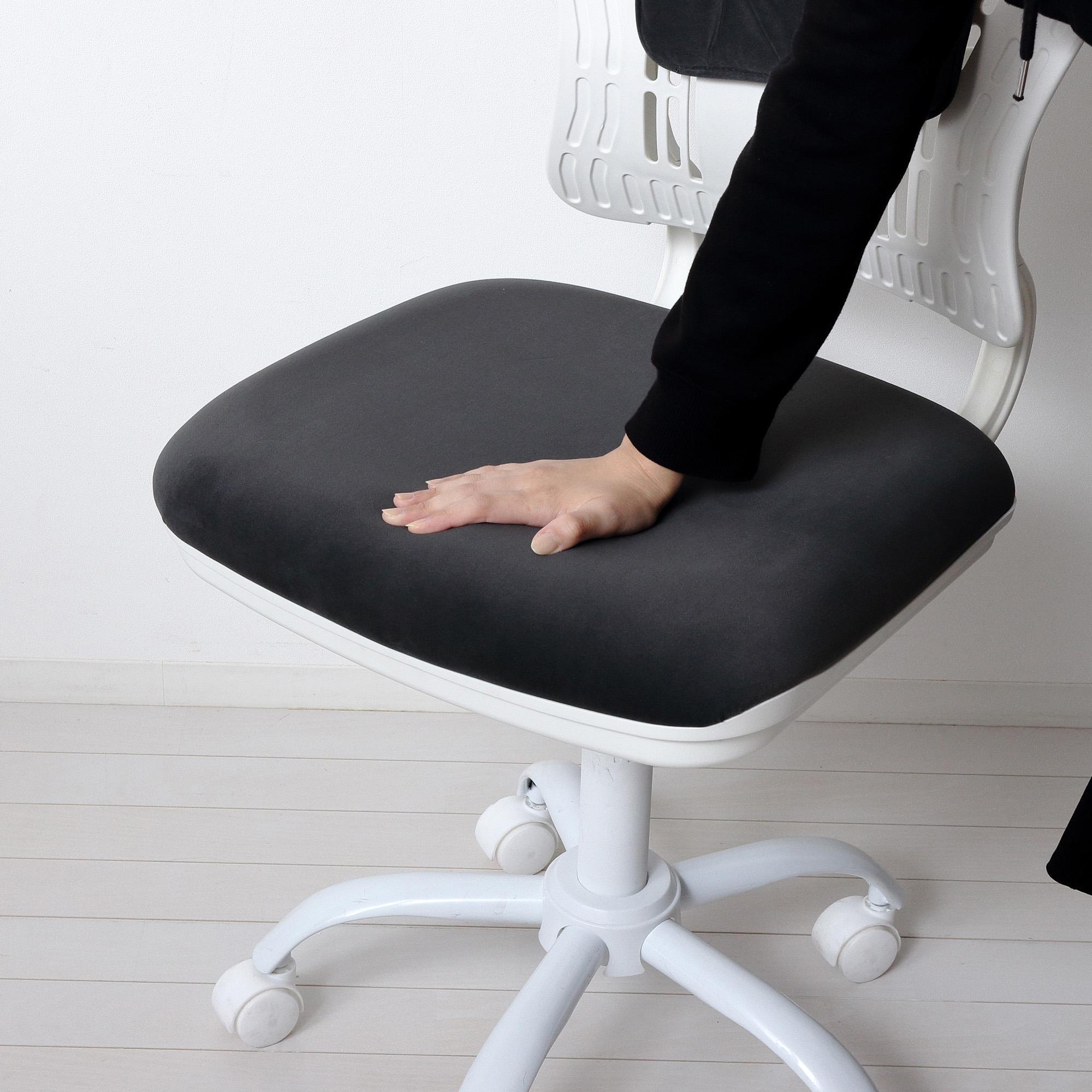 コンフィ オフィスチェア グレーホワイト