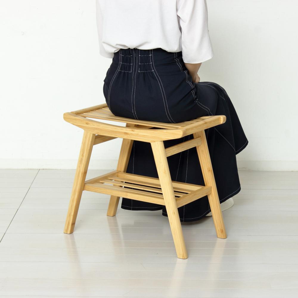 Bambooスツール 【ナチュラル】