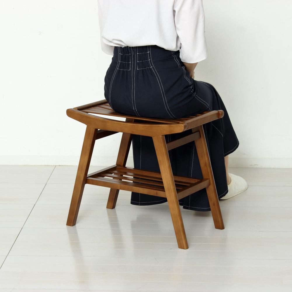 Bambooスツール 【ブラウン】