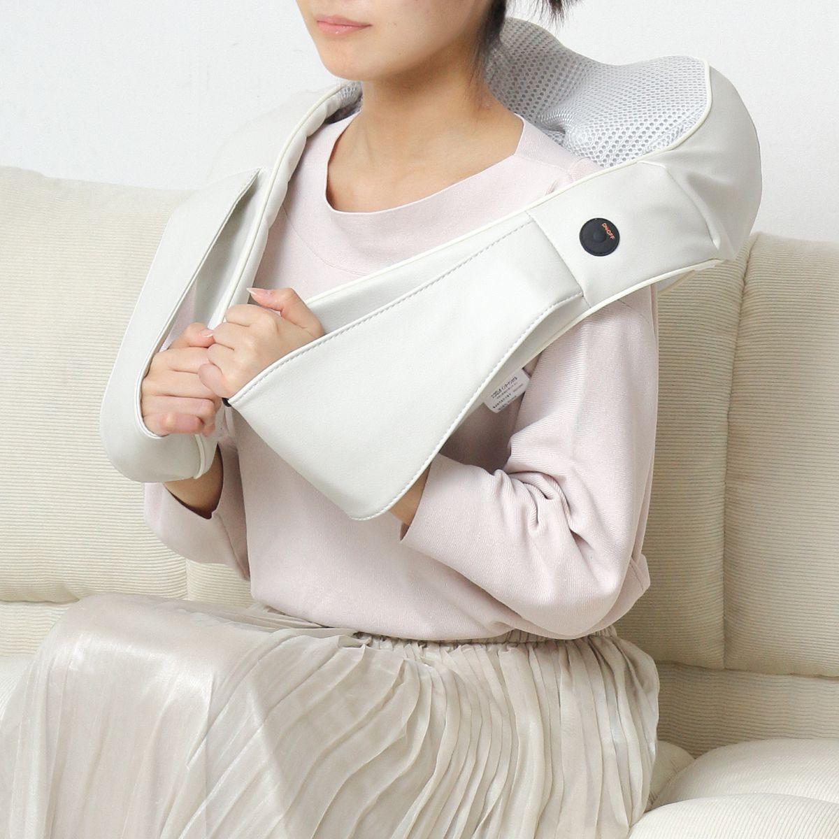 ネックマッサー も～む ホワイト