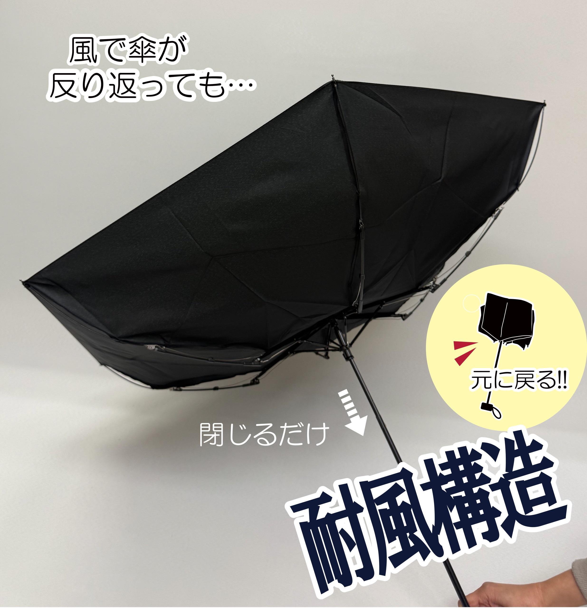 折りたたみ傘 紀州漆器アンブレラ あけぼの塗 メンズ ｜ 男性 紳士 耐風骨 父の日・敬老の日・誕生日・記念品 贈り物にも適したギフト箱入り