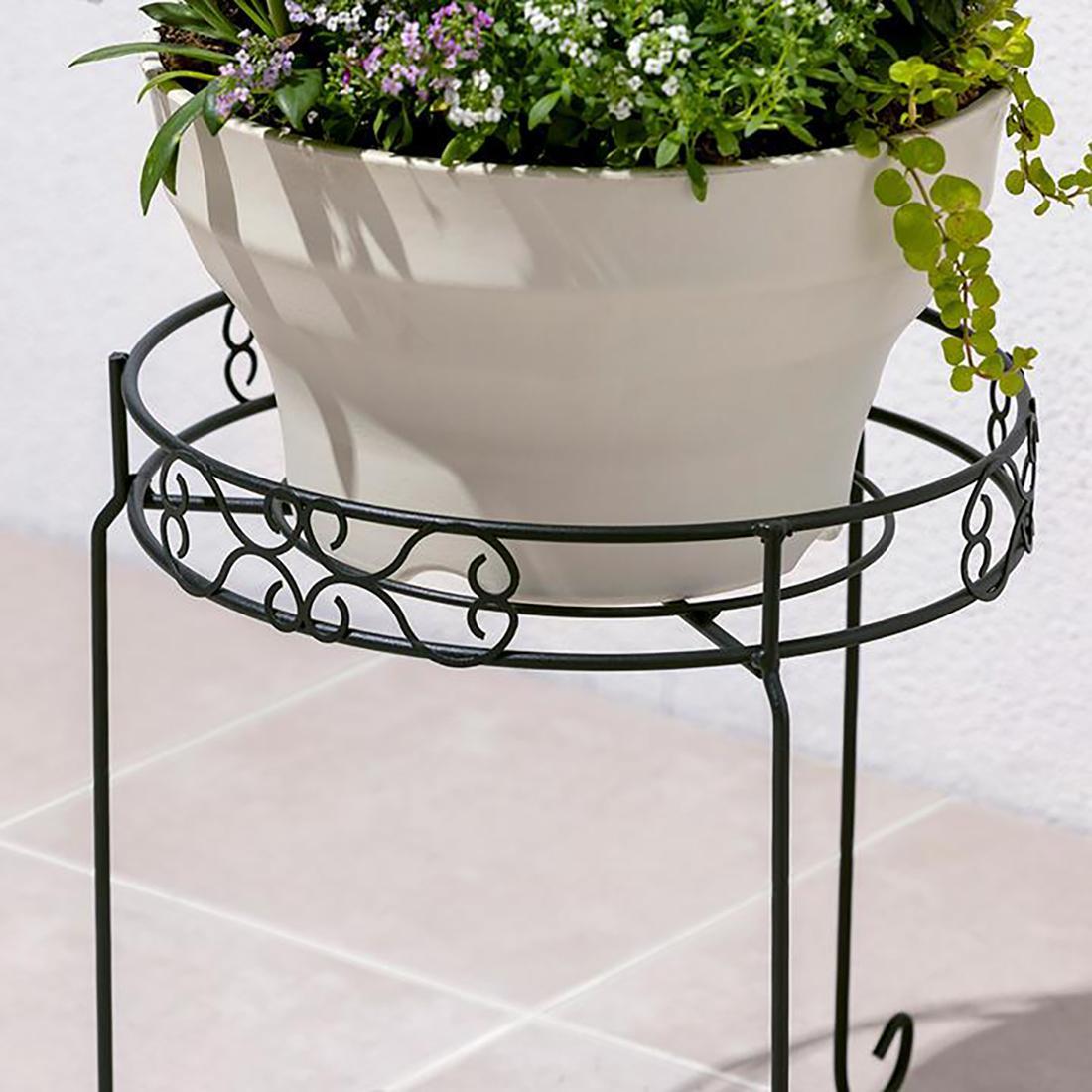 98918800 デザインフラワースタンド ラウンド M 約幅38.5cm×奥行38cm×高さ35cm