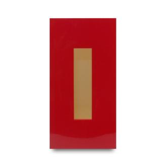 タツクラフト ティッシュBOX カラー レッド 2個組