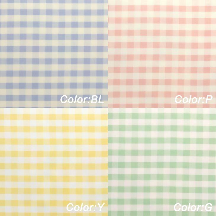 【ブルー×ピンク2枚組】ST ランチョン トレー M 33cm ミルキー チェック タツクラフト 【Tk78】