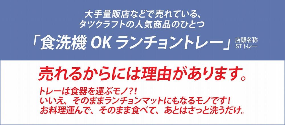 STトレー L 39cm レスト 2枚組 タツクラフト 【Tk115】
