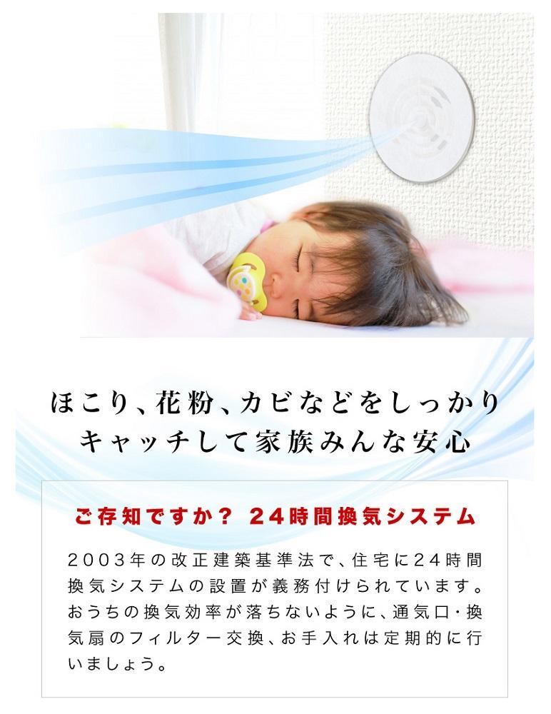 銀イオン 換気扇フィルター 25枚入り（30×30） BYT1008557