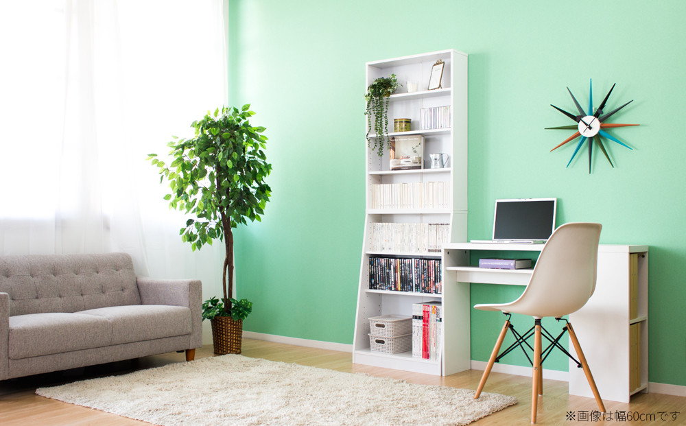 大容量ホームシェルフ W75 ウォルナット AKU100162803