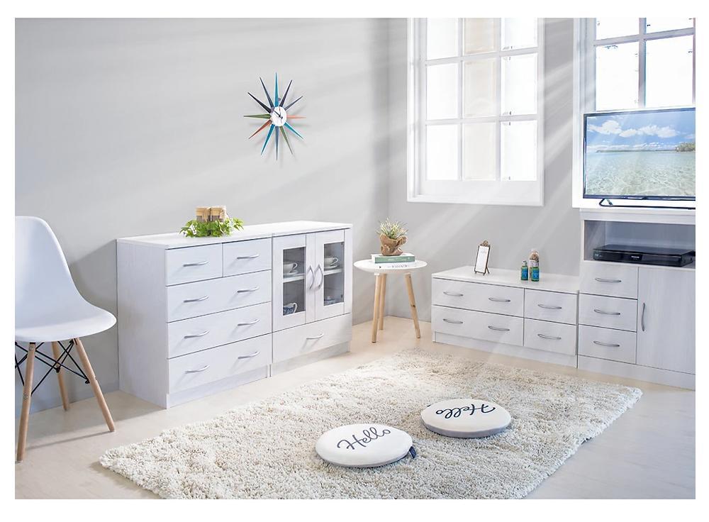 ブルーム ローチェスト ホワイトオーク AKU101184501