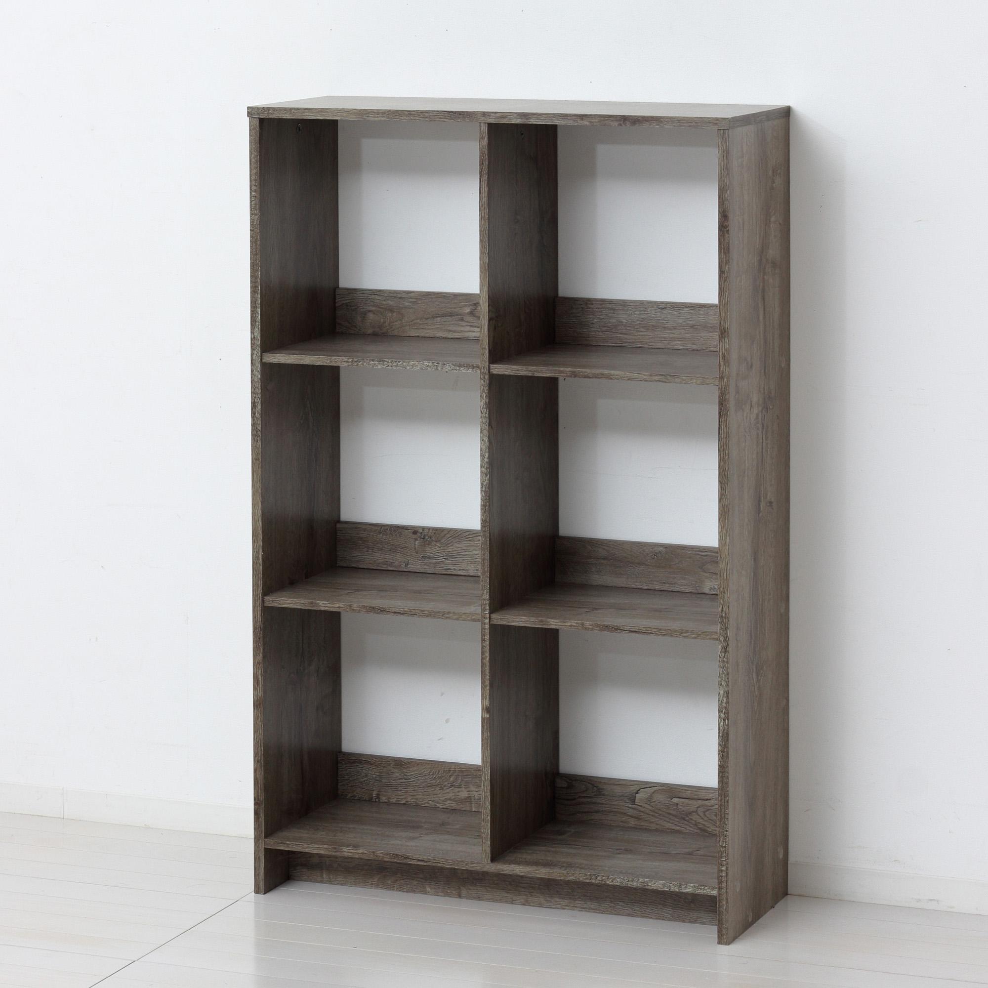 6マス オープンラック 約W69×D26.5×H109.5cm AKU1044909