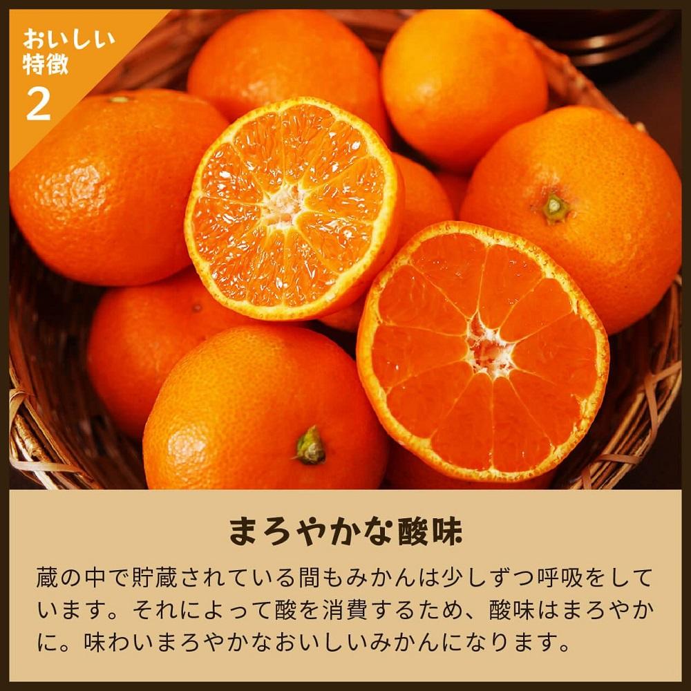 蔵出しみかん中生　5kg家庭用｜和歌山県海南市下津町の特産品蔵出しみかんの中生品種を産地直送でお届け【2026年1月発送開始】