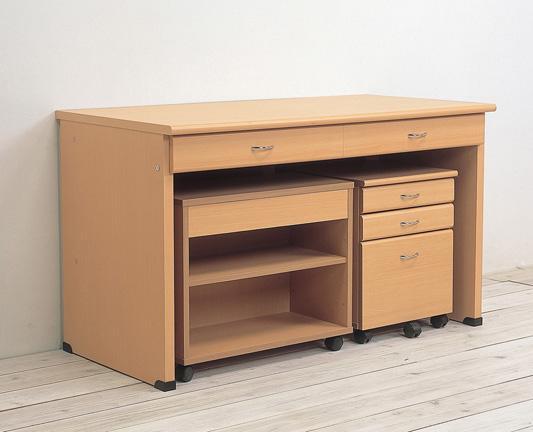 システムデスク120　ナチュラル