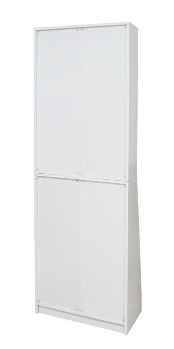 【ホワイト】大容量ホームシェルフ W60