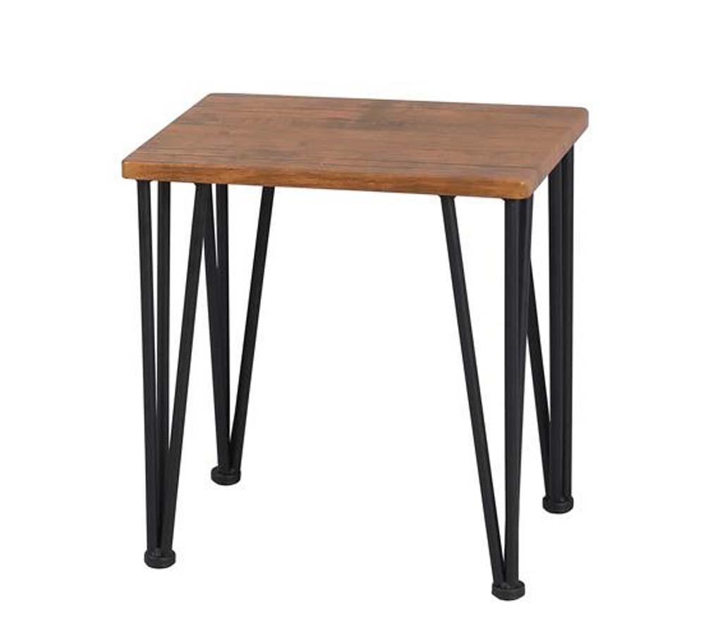 アート ダイニング3点セット ヴィンテージブラウン 家具