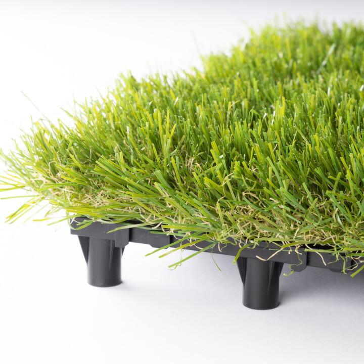 39080900 ベースアップ 敷くだけ人工芝 9枚組