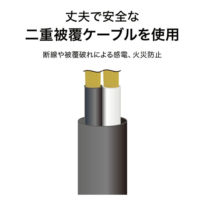 43818100 屋外用延長ケーブル 10m