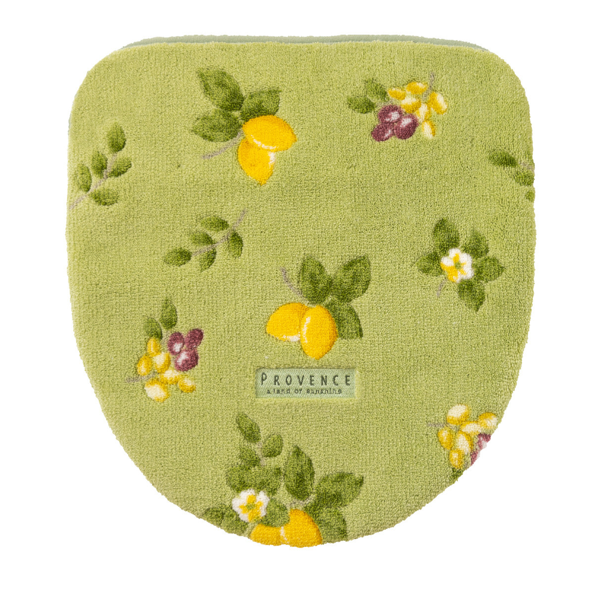 プロヴァンス シエル フタカバー グリーン 抗菌防臭 おしゃれ かわいい 洗える ボタニカル ドレニモ 洗浄暖房型 普通型 兼用 トイレ フタ