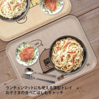 ネコダラトレイM角2枚セット「ストーブ大集合」「ちぐらは2名様まで」 ネコだらけ 猫グッズ