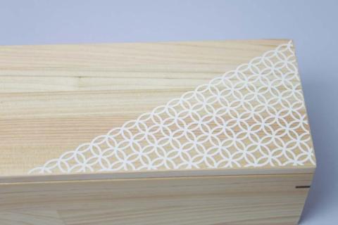 Njeco汎七宝一段弁当箱（仕切付）