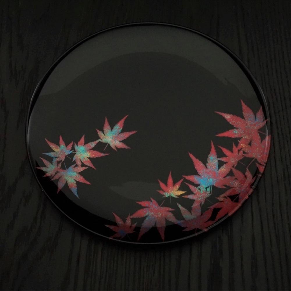 【全4回】 フラットプレートM 定期便 【 3月発送：墨桜純白 6月発送：花火マジョブルー 9月発送:紅葉漆黒 12月発送：マジョ銀箔ブルー 】【NF1】