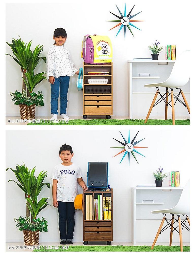 リビングワゴン ブラウン AKU100937202