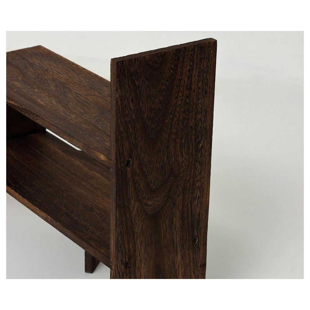 焼桐 スライドディスプレイラック 約W42.5～79×D15×H40cm AKU1044774