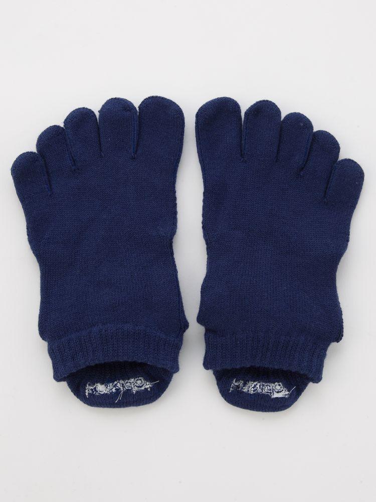 knitido+ブランド 5本指ソックス2足セットA(25~27cm)