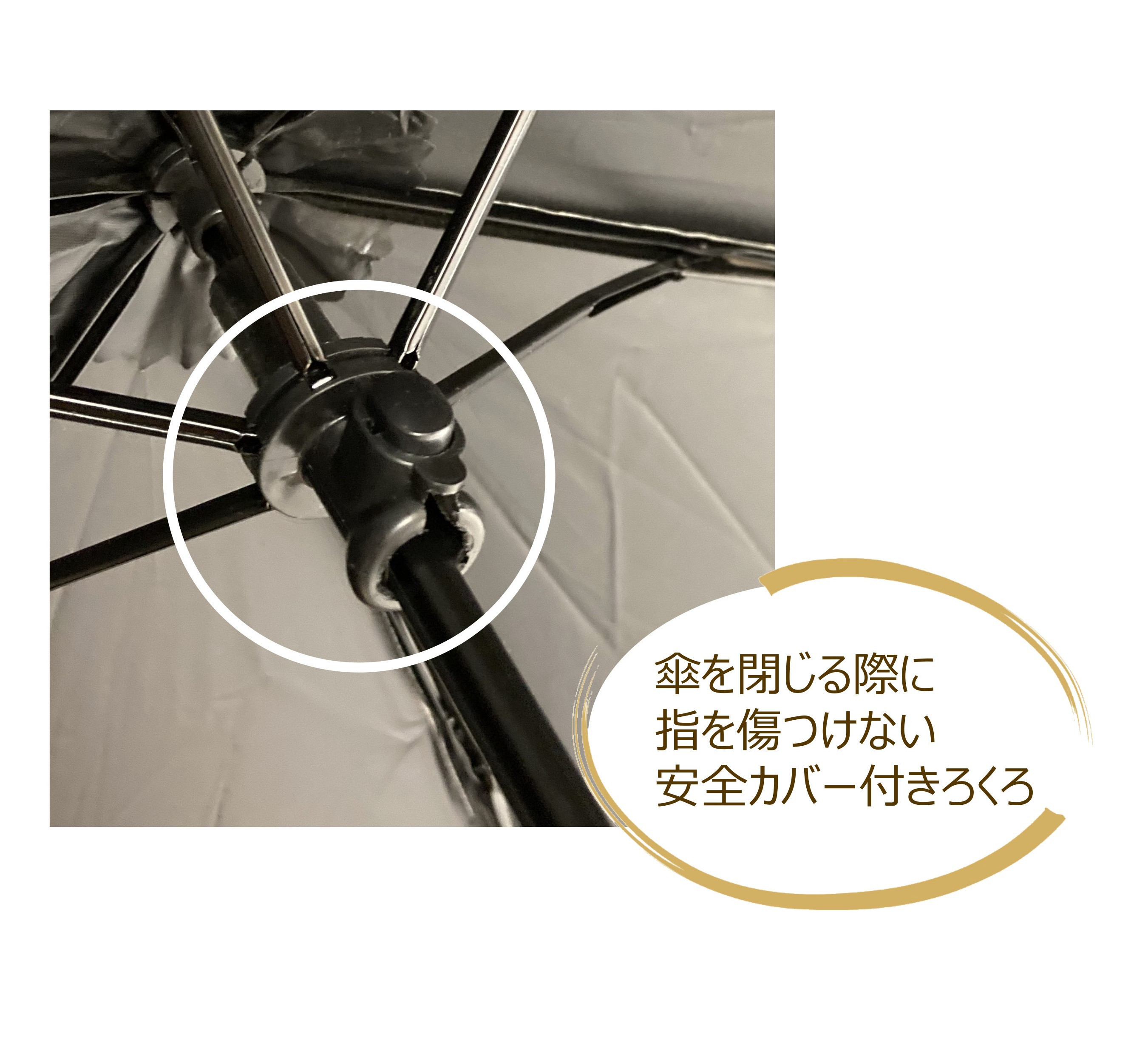 ［ふるさと納税］anon 日傘 根来塗り ライトグレー 紀州漆器アンブレラ 晴雨兼用傘 UVカット率100％ 折りたたみ傘